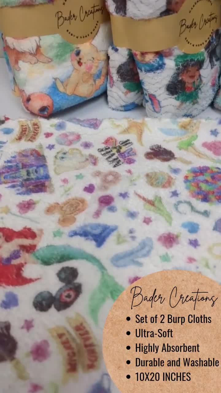 Cute Blue Dog Cosplay Burp Cloths Set (2) Toy Story video poster