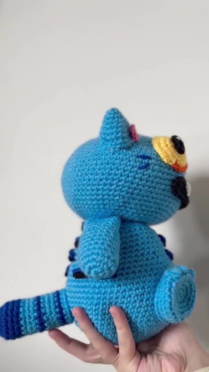 Derpy Tiger Amigurumi Crochet Pattern | KPOP Demon Hunter Inspired