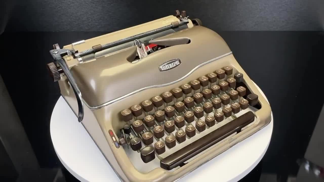 ヴィンテージ Triumph Norm タイプライター、QWERTY、(No.1111241
