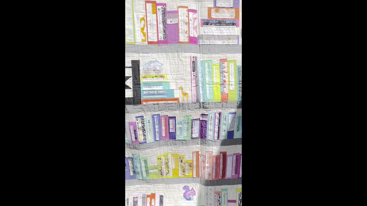quilt as you go bookshelf quilt - Google Search