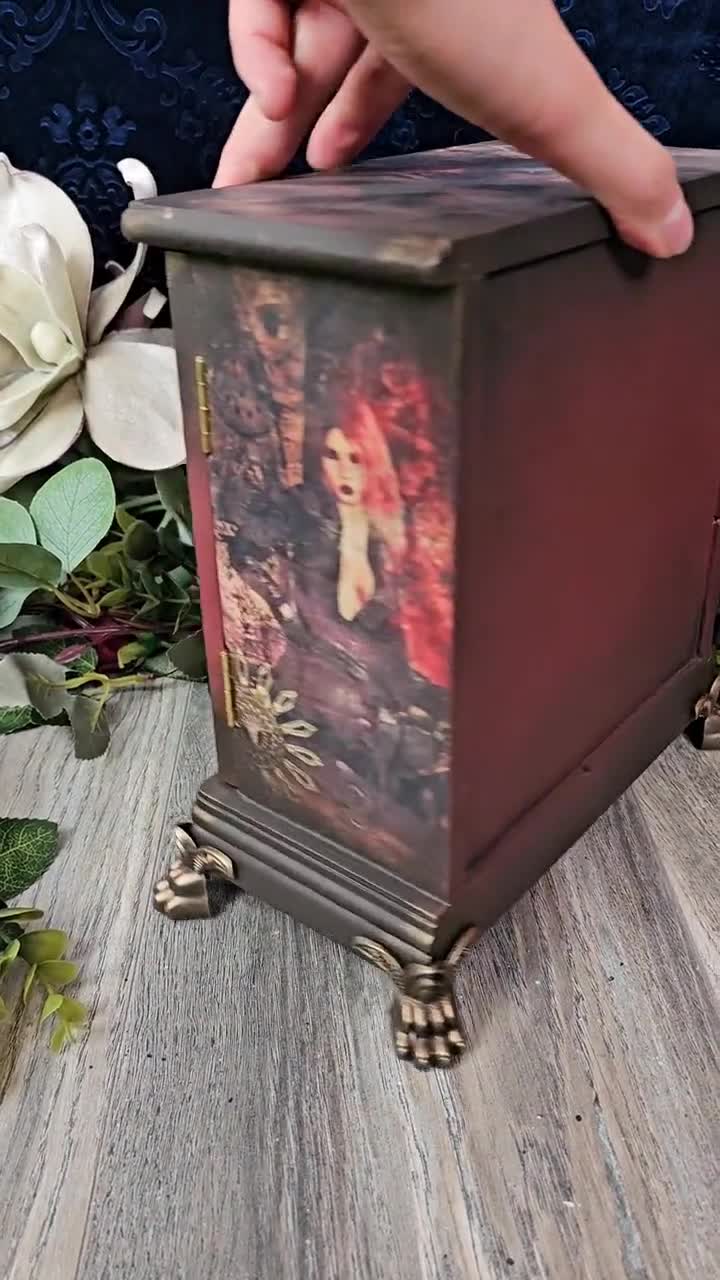 Upcycled gothic jewelry box store