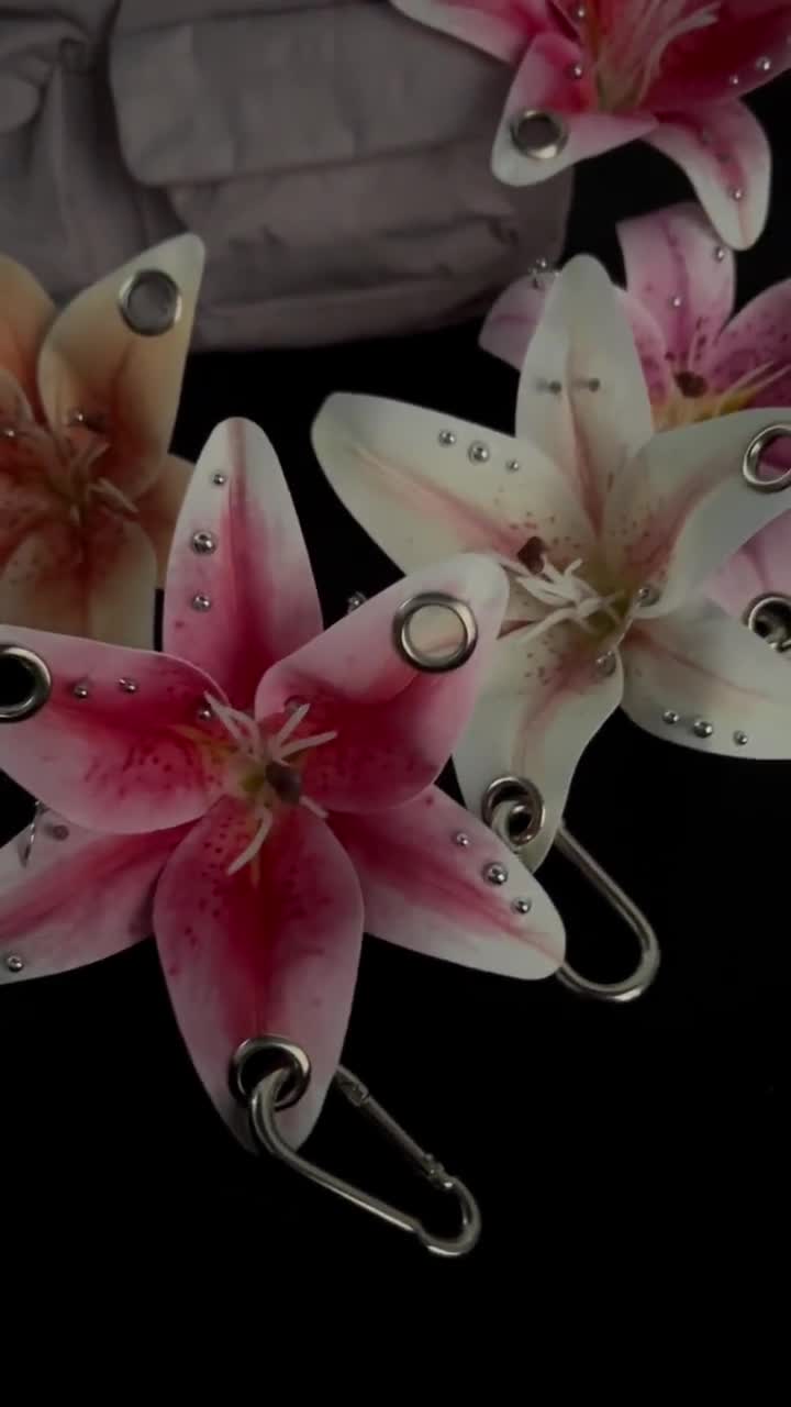 Custom Pierced Lilies - Etsy