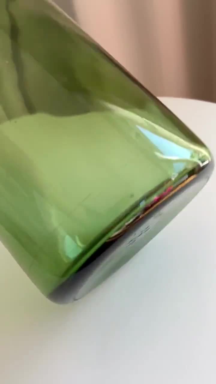 1940年代製 スイス製 5L ビューラッハ グリーンガラス保存瓶または缶詰