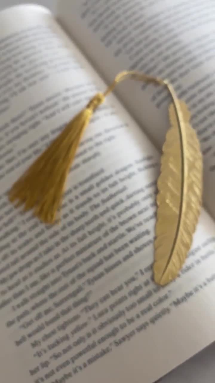 Fourth Wing Gold Foil Bookmark — Brown Suga Stationery & Design