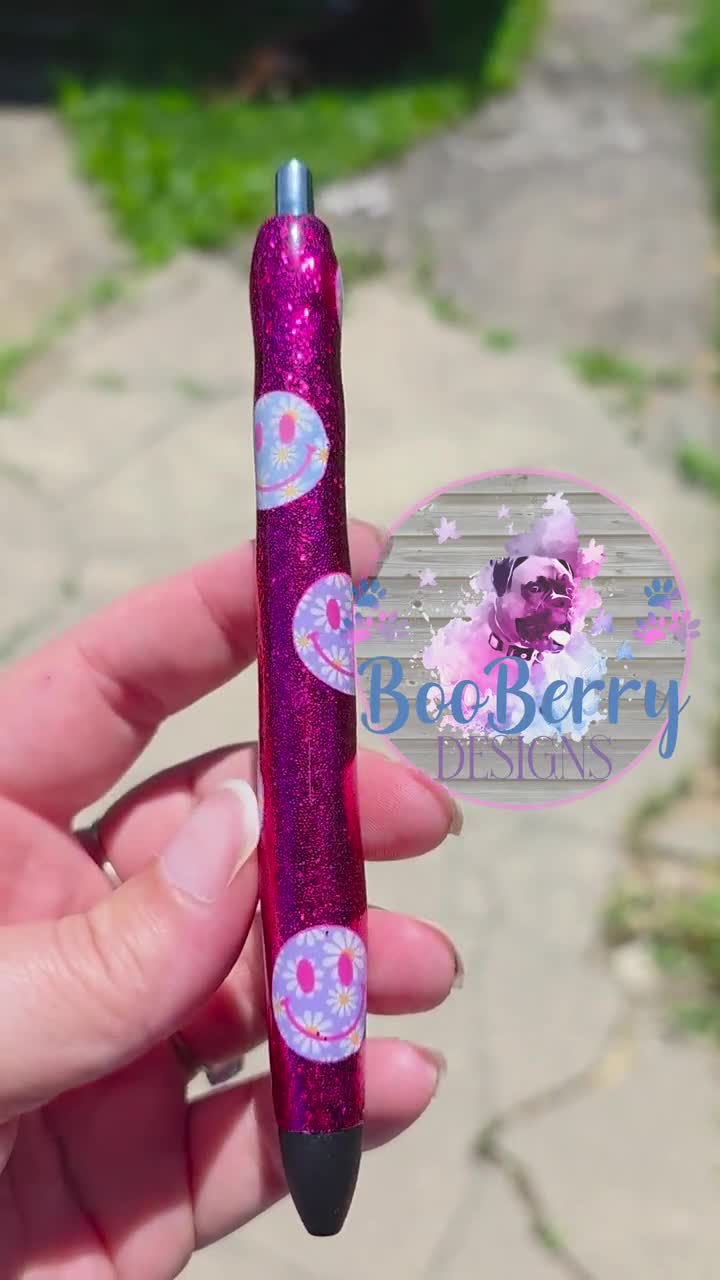 Smiley Face Epoxy Pen - Etsy