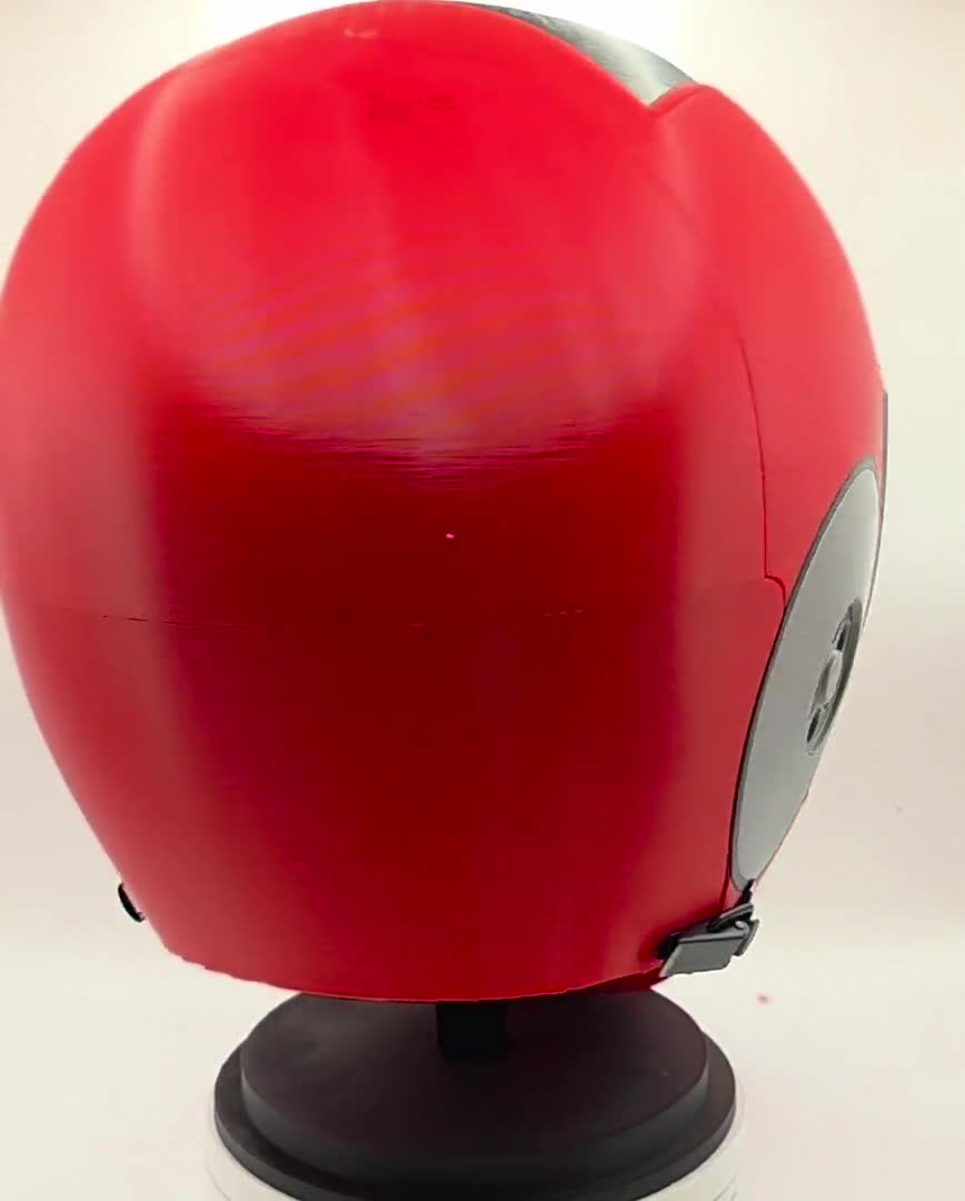 Power Rangers Turbo Red Ranger Helmet MMPR Wearable Sentai Jason