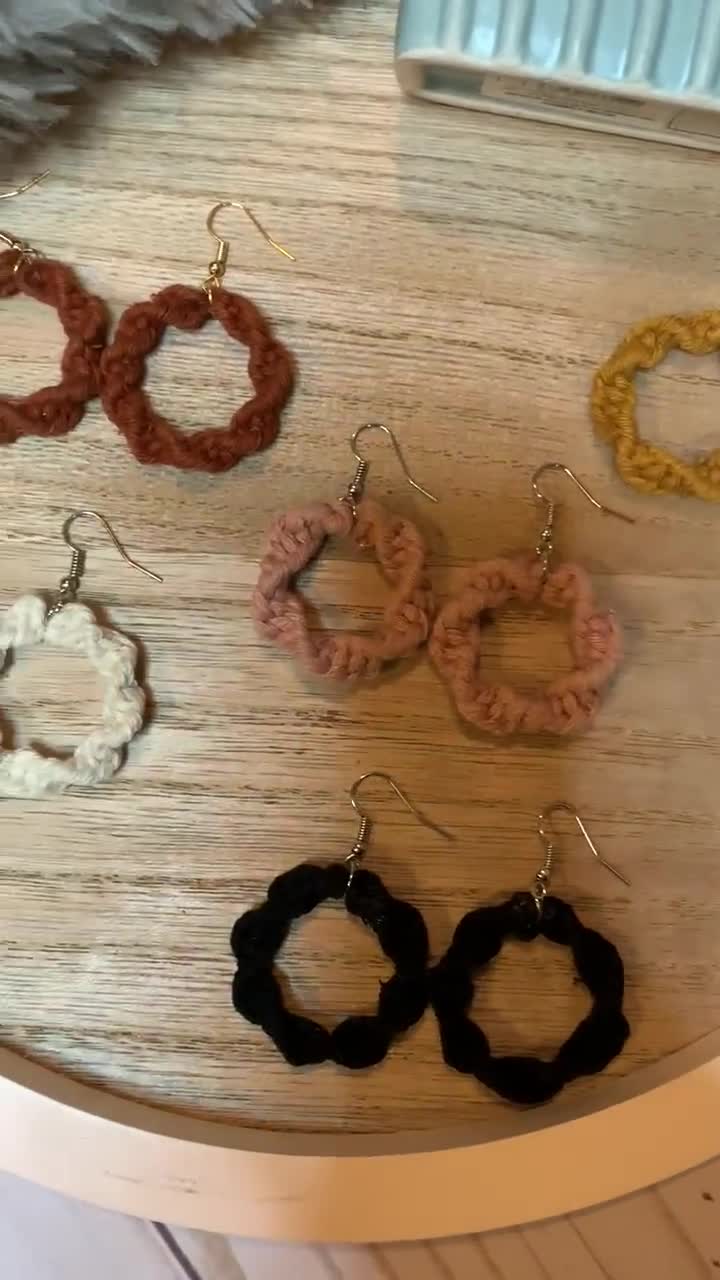 Embroidered Earrings - Beginner DIY Craft Kit – MCreativeJ