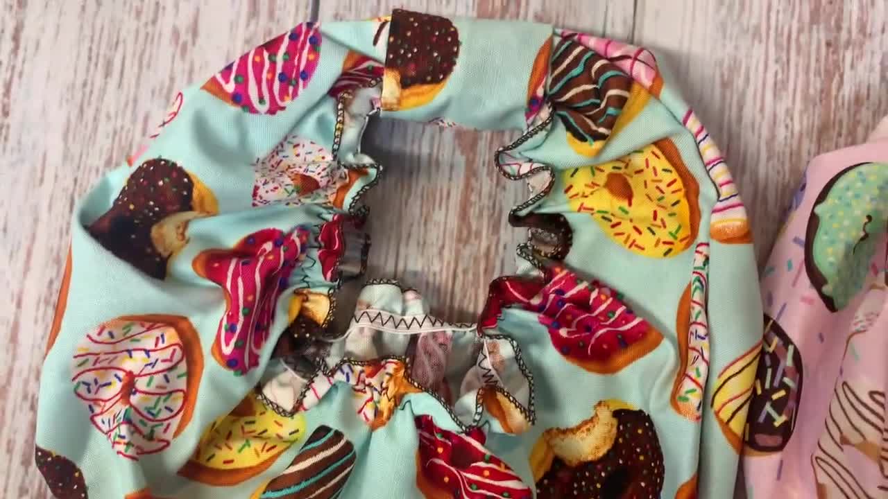 Doughnut Dog Snood: Ear Cover for Long Eared Dogs like Dachshunds video poster