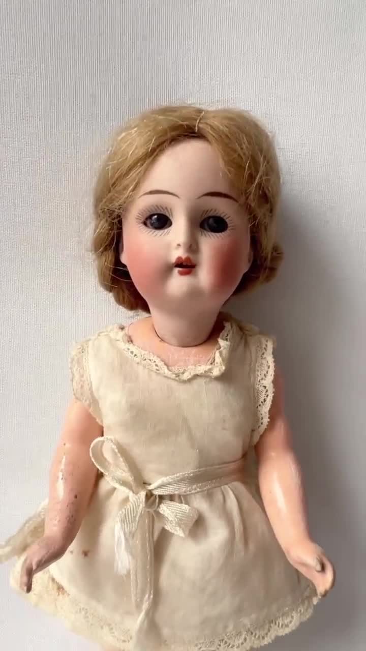 Poupée ancienne Mignonnette 12cm Simon Halbig 38 bisque doll