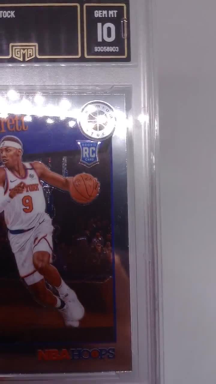 RJ Barrett 2019 Panini NBA Hoops Premium Stock Tribute RJ Barrett 2019 Panini NBA Hoops Premium Stock Tribute