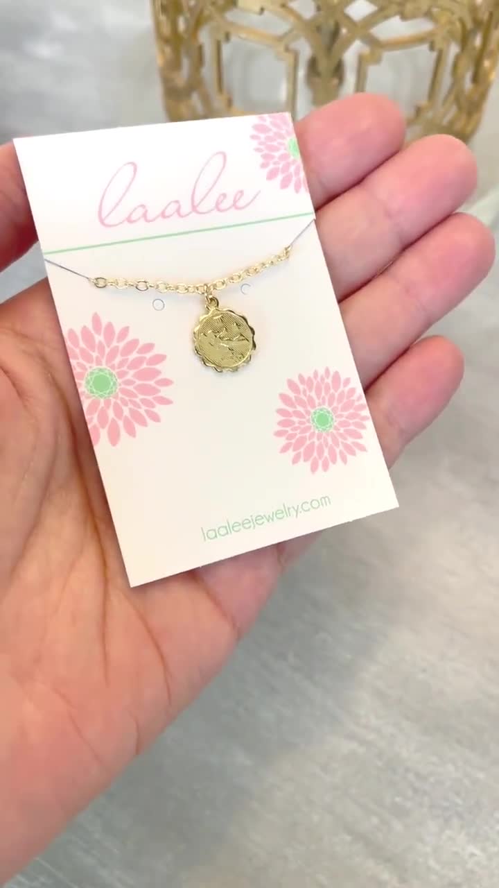 14k Gold Filled Chain, Personalized Jewelry Gift, Celestial