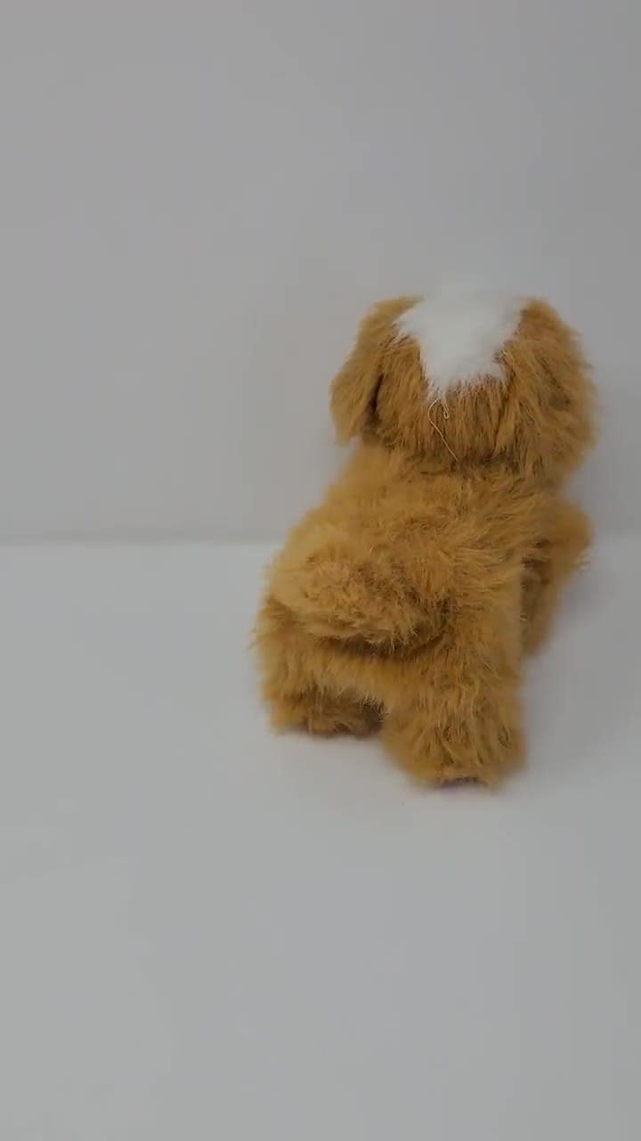 Perro Mascota Electrónico Que Ladra Y Camina – Juguete Interactivo De Peluche Para Niños De 2 A 5 Años