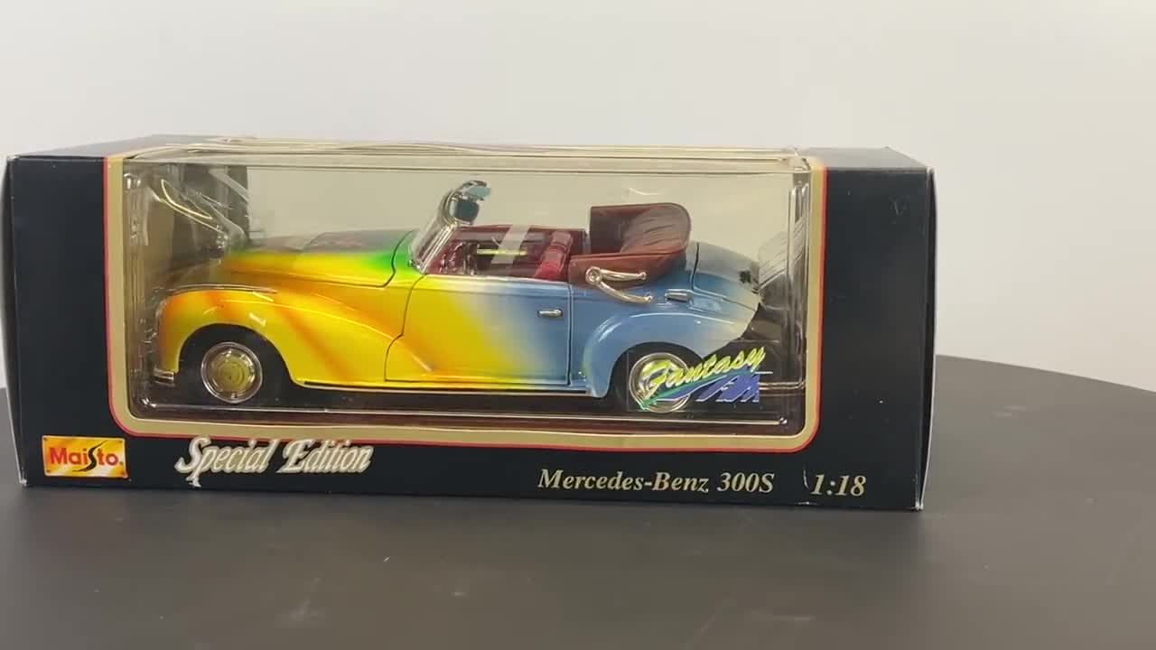Mercedes-benz 300S Diecast Car | Maisto 1:18 Scale Special Edition