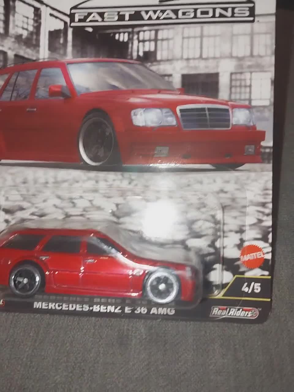 Hotwheels Premium Car Culture Fast Wagens Mercedes Benz E36 AMG