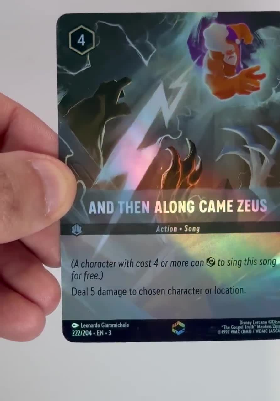 ロルカナ AND THEN ALONG CAME ZEUS 英語版 And Then Along Came Zeus