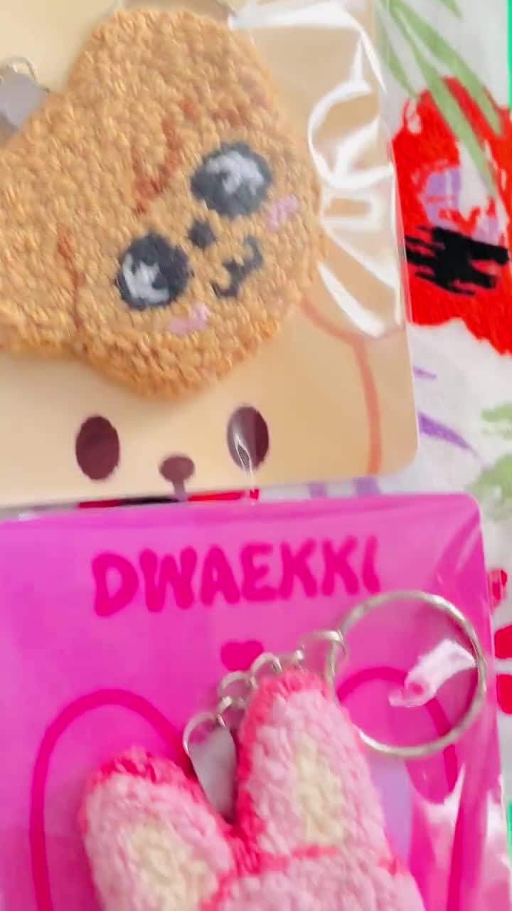 SKZOO パンチニードル | ストレイキッズ キーホルダー | ハンドメイド