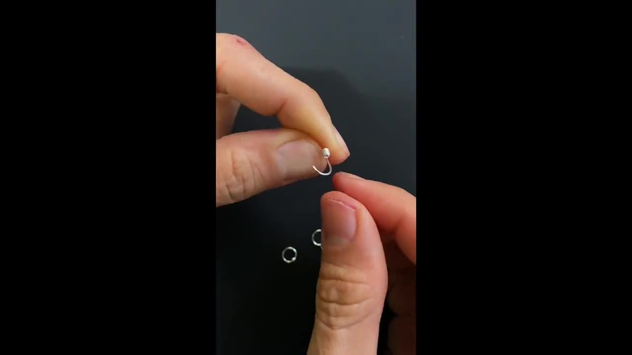 925 Sterling Silver Tiny 6 mm Hoop Earrings, Cartilage hoops, Tiny Hoop, sleeper hoop 18K gold, SUPER TINY Cartilage Hoops, Ultra Tiny Hoop video poster