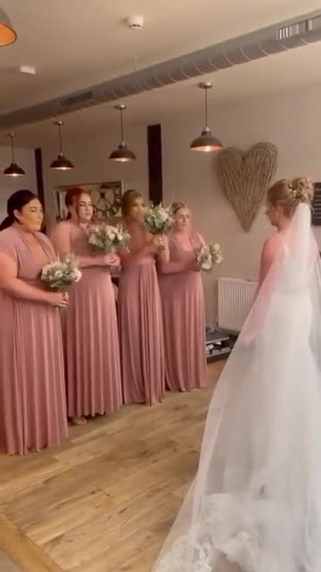 Dusty Pink Bridesmaid Dress Infinity Dress Twist Wrap Dress Prom