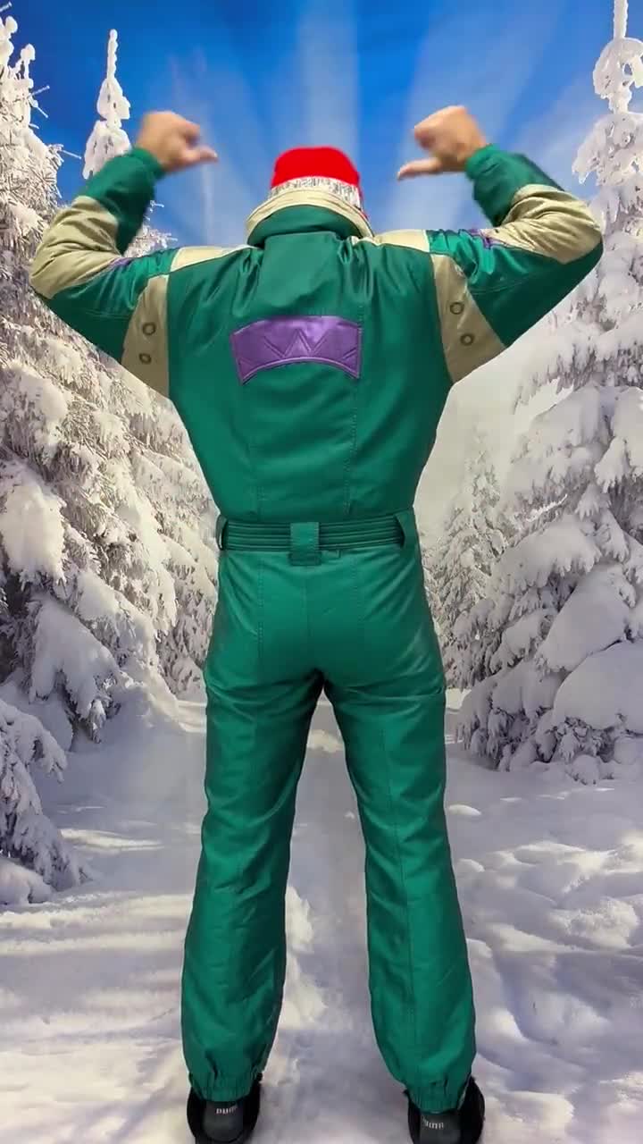 Vintage Ski Suit Descente Skisuit Ski Onesie Ski Jumpsuit - Etsy