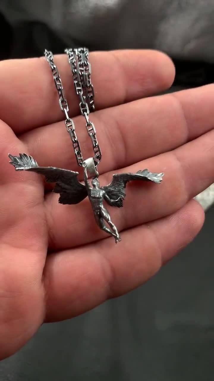 ICARUS SYNAPSE NECKLACE silver ネックレス ICARUS SYNAPSE NECKLACE silver ネックレス