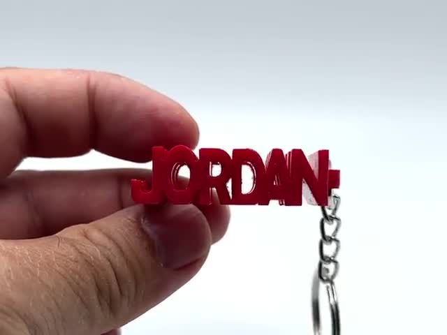 Cool and Unique Michael Jordan #23 Keychain (3D Printed) - Etsy