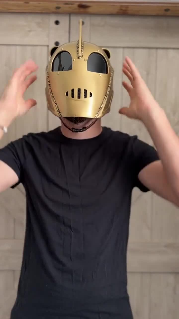 Rocketeer Helmet With Stand - Etsy