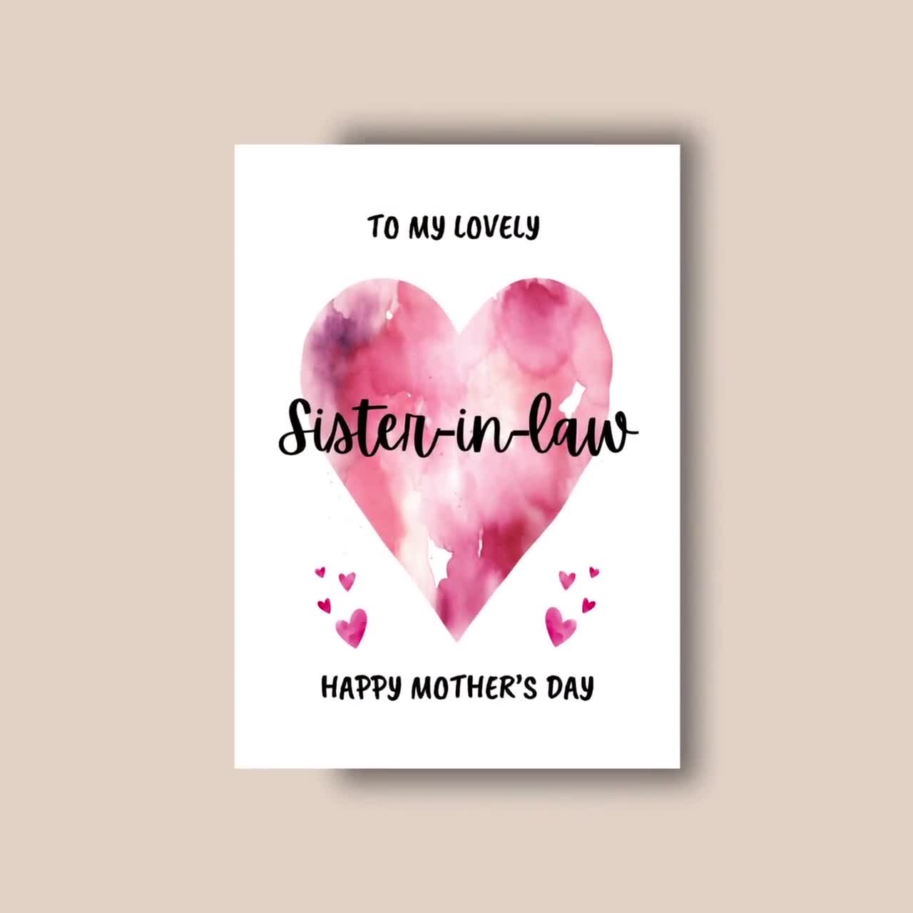 Mothers Day Card for Sister-in-law, Sister-in-law Mothers Day Card, Happy Mothers Day Greeting Card for My Lovely Sister-in-law - Etsy mothers-day-card-for-sister-in-law-sister-in-law-mothers-day-card-happy-mothers-day-greeting-card-for-my-lovely-sister-in-law-etsy