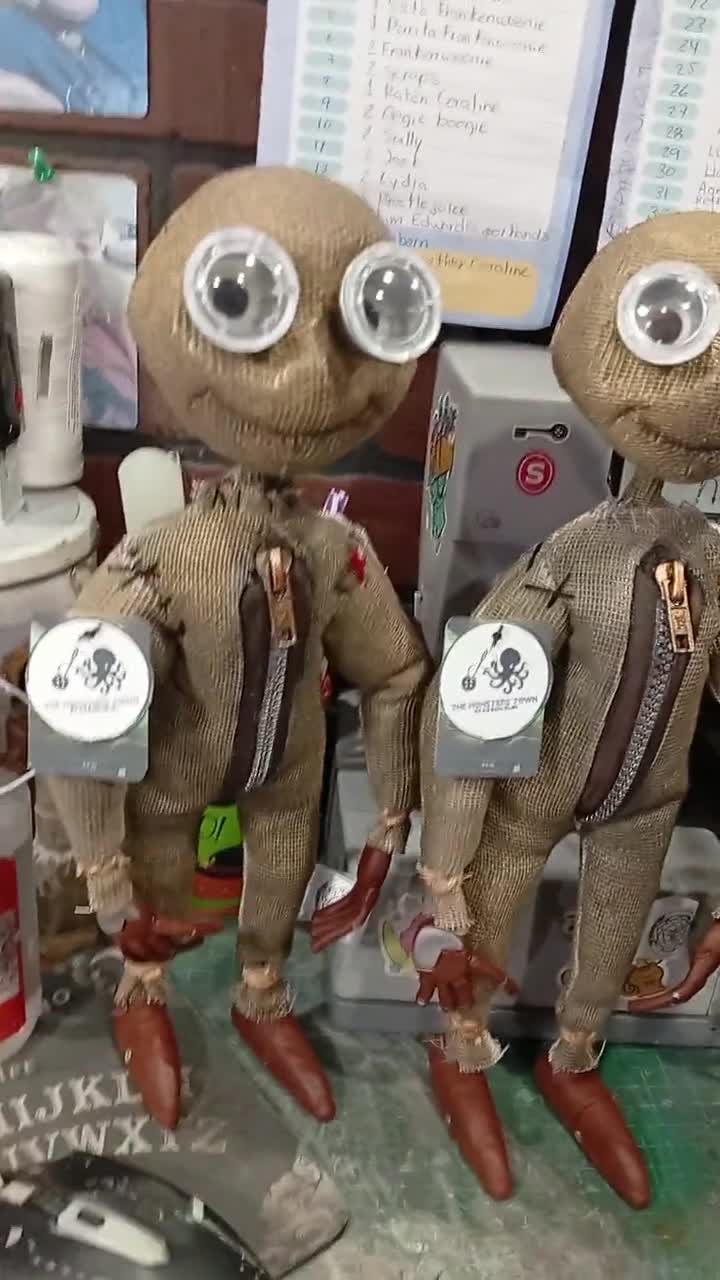 Number Nine Plush Doll From the Movie 9 Handmade Replica Figure - Etsy