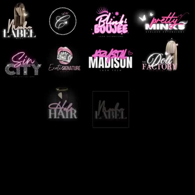 Diseño de logotipos personalizados para belleza: entrega en el mismo día. video poster