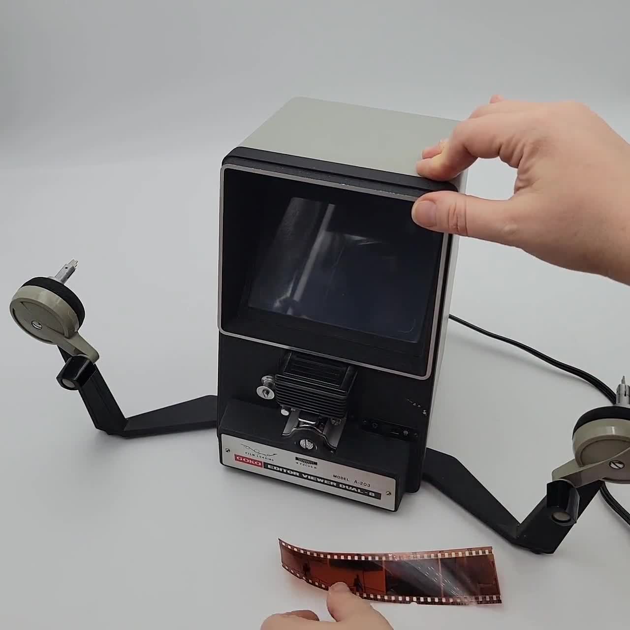 Vintage GOKO Editor Viewer Dual-8 Model A-203 Anglo Photo Ltd. 8mm