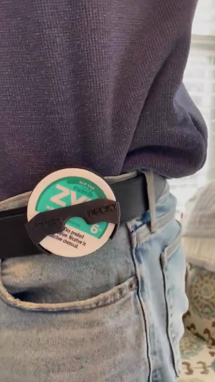 ZYN Can Belt Holster | Flexible Zyn Can Holder | Flexible