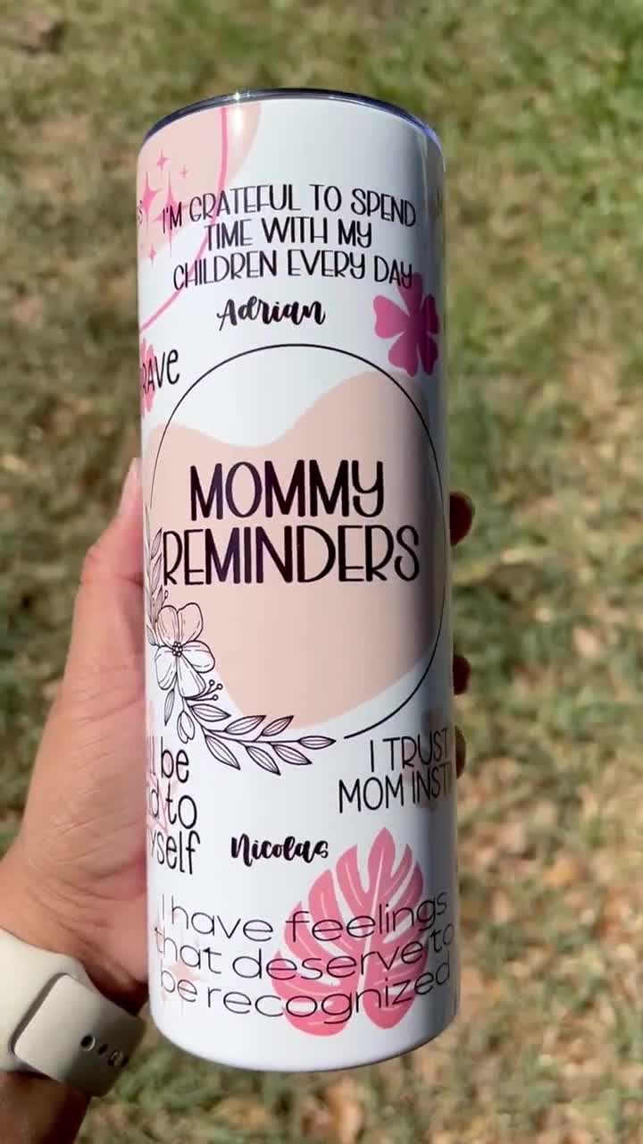 Mommy Tumbler Motivational Tumblers Gifts for Mom Cute Tumblers 