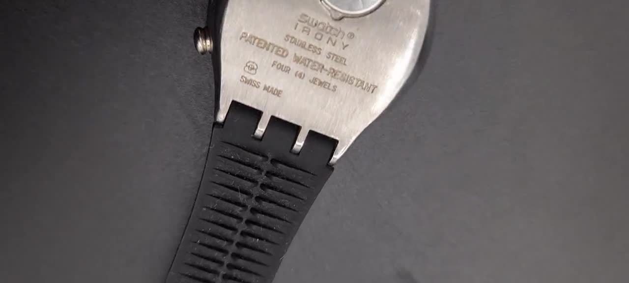 Rare Классический винтажный 1995 Swatch Irony Swiss AG Chronograph