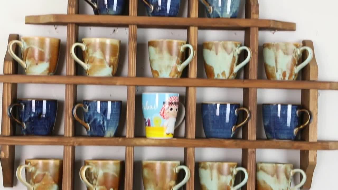 4 color printed coffee mugs Ceramic Mug – Thumbprint Artifacts main image 1