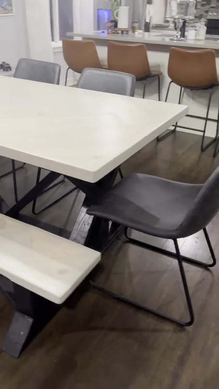 Herringbone Dining Table - Etsy Canada