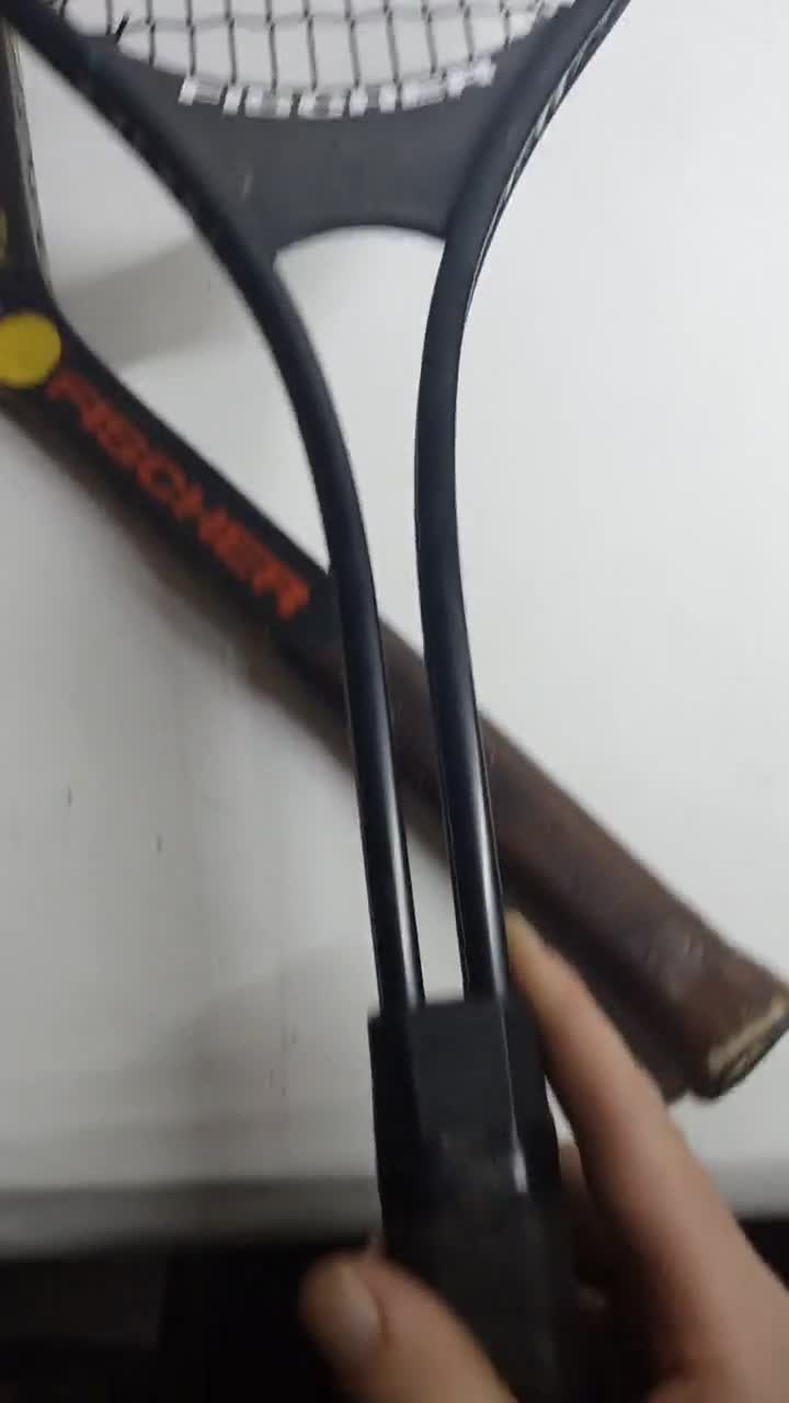 Raquette De Tennis Vintage Fischer Penta Mid - Années 70/80 - Occasion En Bon état