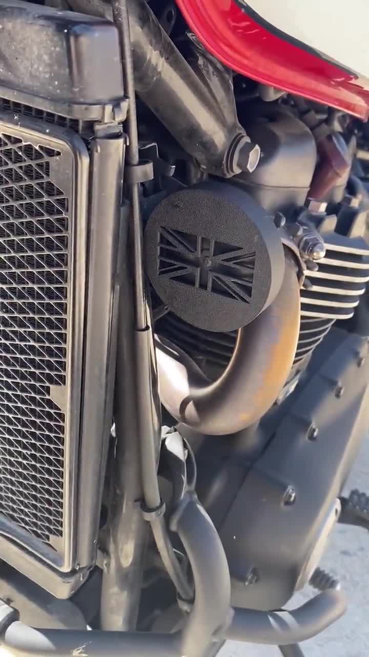 Hupenabdeckung für Triumph Scrambler 900 / Street Twin / Speed Twin / Bonneville video poster