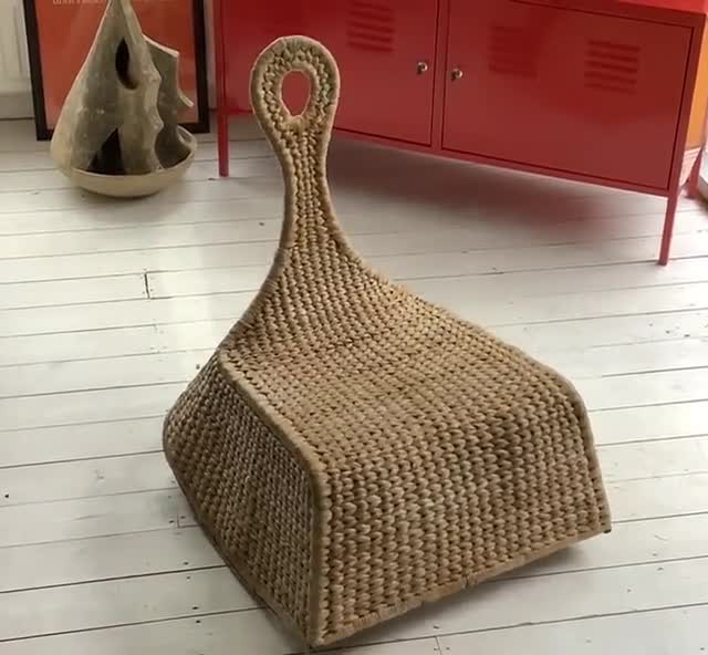 VINTAGE Maria Vinka for IKEA’s PS 2002 Rattan Wicker Rocking Chair Modernist