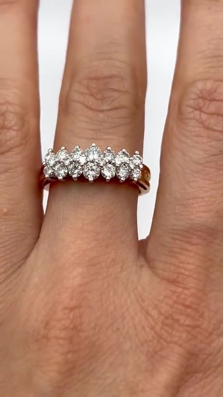 Gorgeous 14K Yellow Gold Diamond 1.00ct Ring Size 7.75 - Etsy