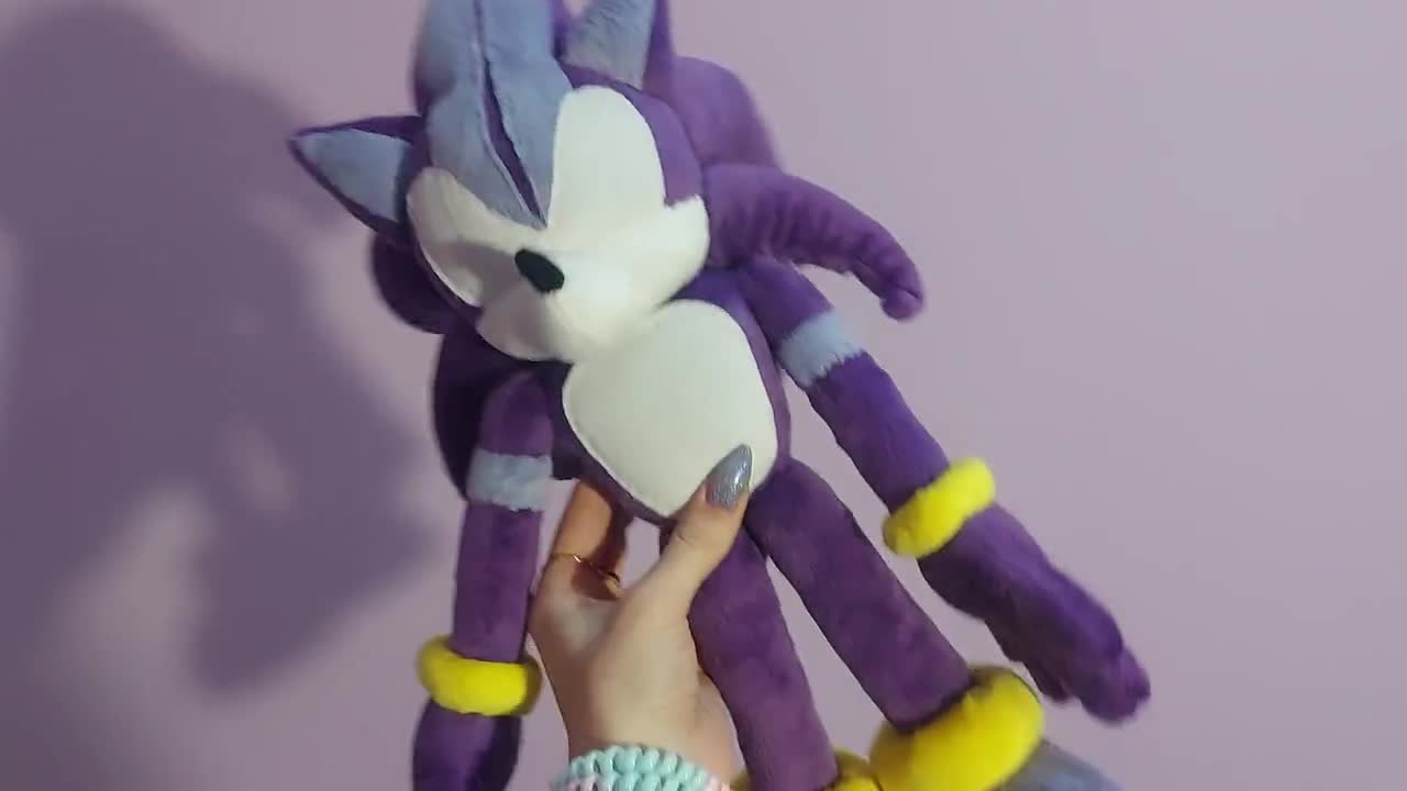 Сustom Plush Just Like Darkspine Sonic and the Secret Rings. Handmade to  Order According to the Pattern Not Official 30-35 Cm. -  Finland