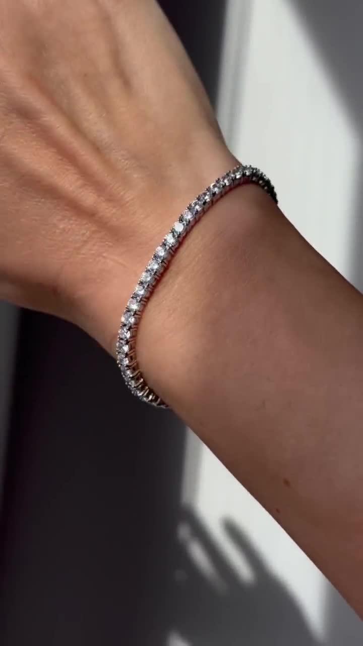 ブレスレット Tennis Bracelet [SIZE.1] 6 in. Diamond Tennis Bracelet (1 ct. tw.) in 18K White Gold