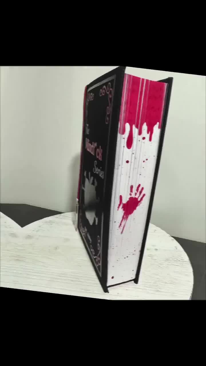 Mindf*uck Series Rebound Book With Custom Sprayed Edges. *MADE TO