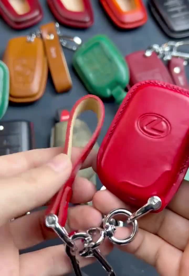 Black Car Smart Key Chain Case Cover Accessories For Lexus IS/ES