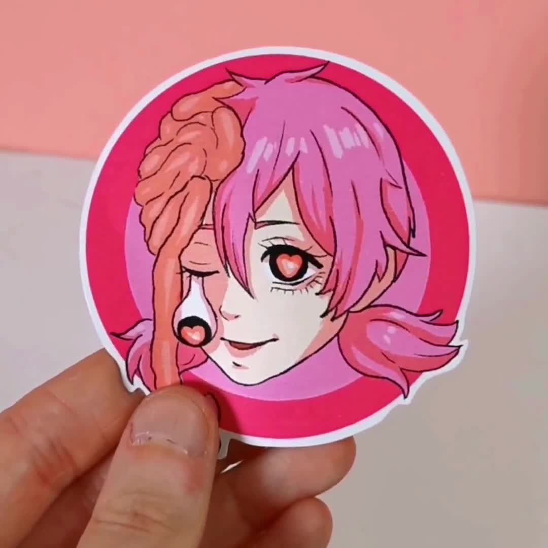 Chainsaw Man Cosmos fiend sticker