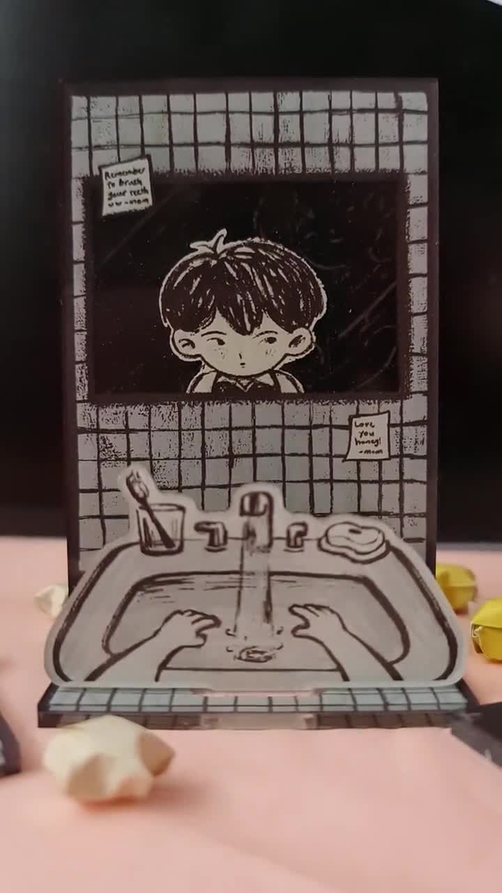 Bathroom Mirror (OMORI Acrylic Standee) - Etsy