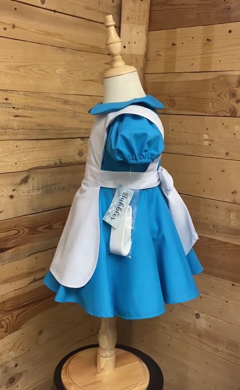 Alice Baby Dress/ Alice Baby Costume/alice in Wonderland Baby Dress, Alice  Baby Dress Costume, Baby Costume Halloween 