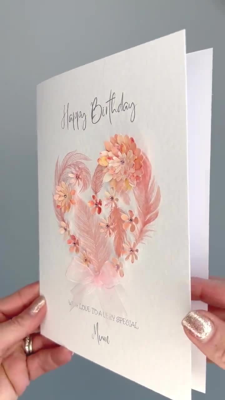 Carte D'Anniversaire Pop-Up 3D - Carte D'Anniversaire Pop-Up - Avec