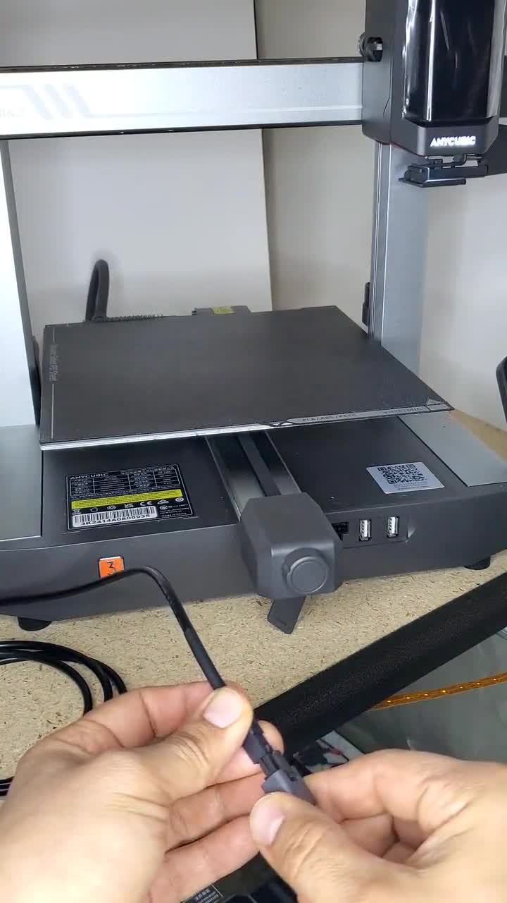 REDREX 1M 4-Pin ACE Pro Verlängerungskabel Für Anycubic 3D-Drucker - Mit Magnetischem Filter