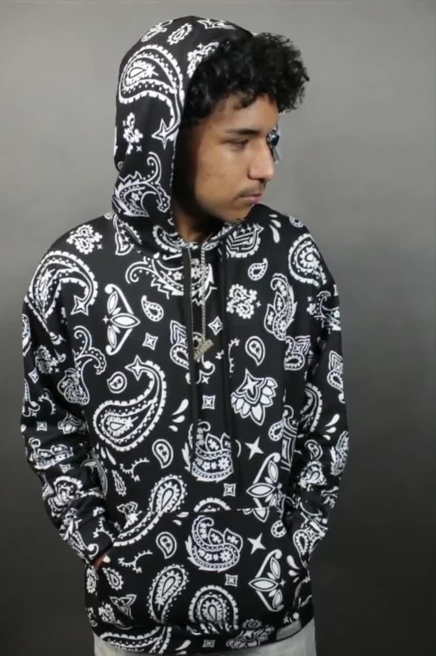 The hundreds bandana online hoodie