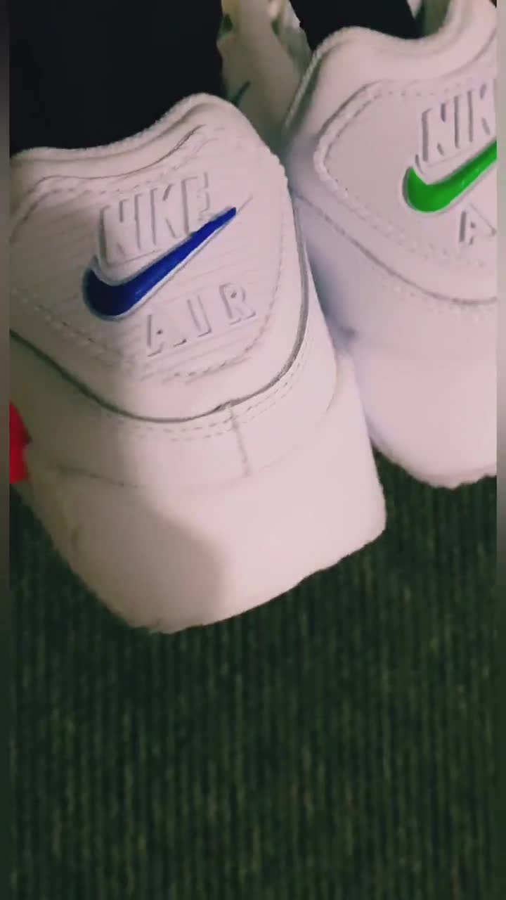 Custom Painted Air Max 90/Sneakers/Shoes/Kicks/Premium/Personalised video poster